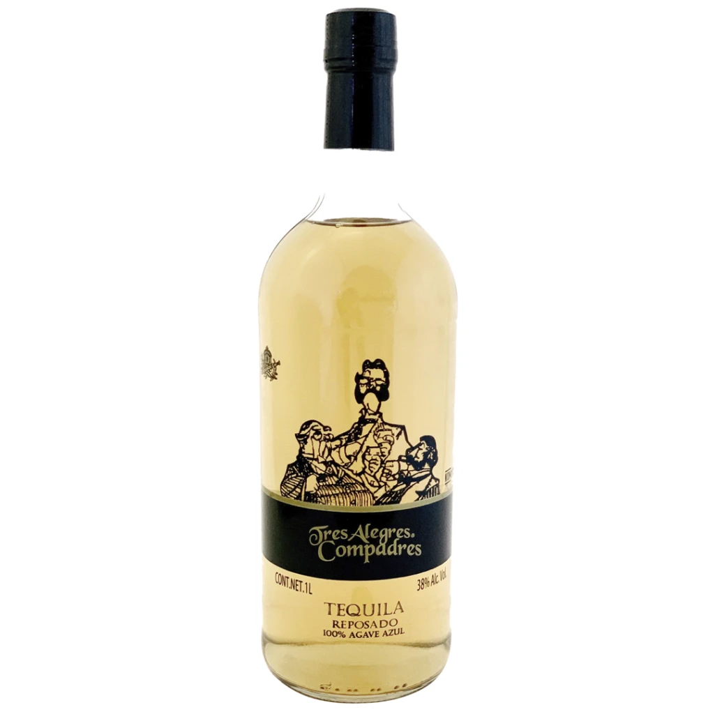 Tequila Tres Alegres 38 % Reposado 1l