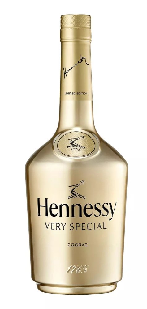 Cognac Hennessy VS - Zlatá láhev Limited edition 40% 0,7 l (holá láhev)