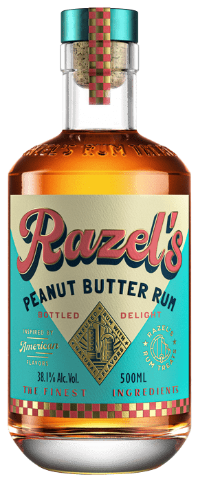 RAZEL'S PEANUT RUM 38,1% 0,5l (hola)