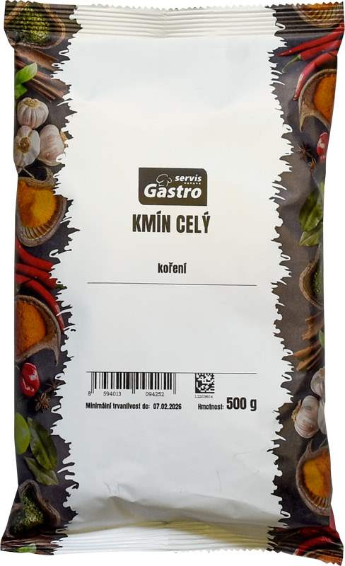 Koření Kmín celý 500g Gastro Servis