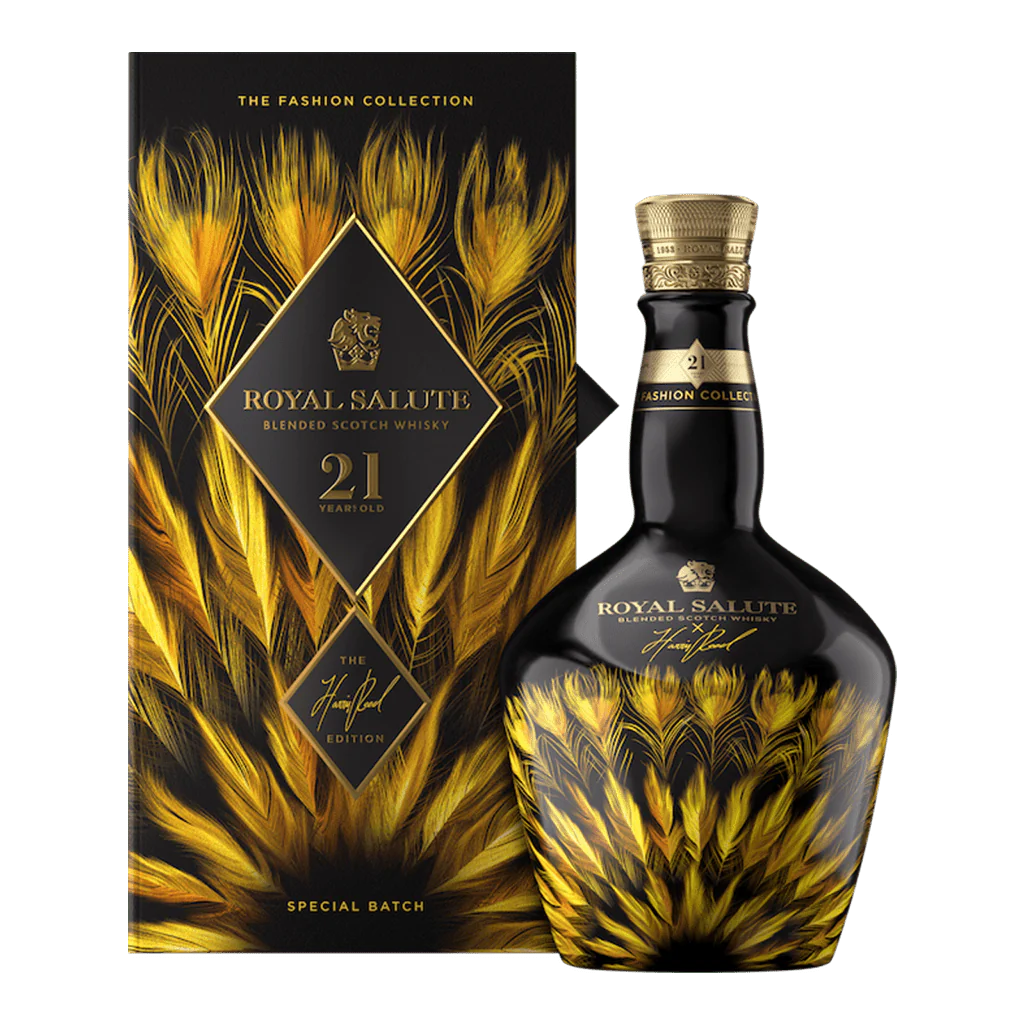 Royal Salute 21 letá Fashion Collection Harris Reed Gold