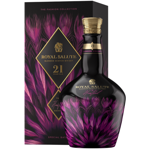 Royal Salute 21 letá Fashion Collection Harris Reed Purple