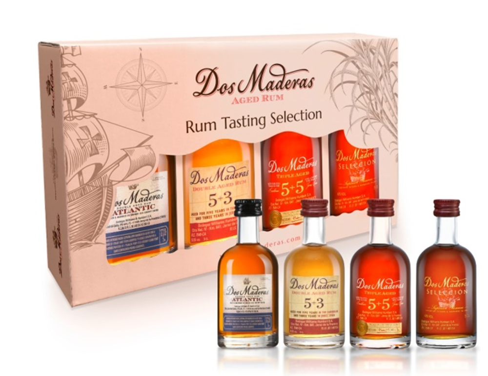 Dos Maderas Tasting Rum set 2024 4 x 50ml
