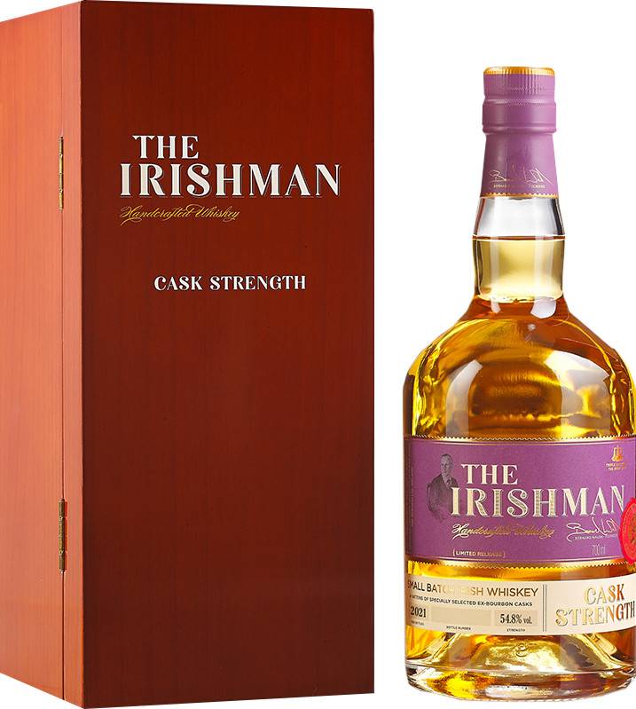 Whisky Irishman Cask Strength Vintage 2021 54,8% 0,7 l (kazeta)