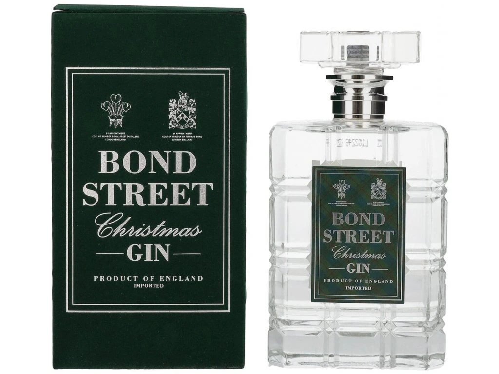 Bond Street Xmass London Dry Gin 43% 0,7l (karton)