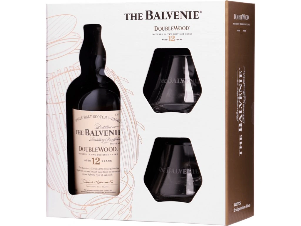 The Balvenie 12 letá Doublewood + 2 sklenice