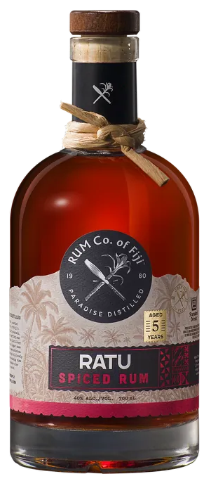 Ratu 5YO Premium Fiji Orange Spiced 40% 0,7 l (holá láhev)