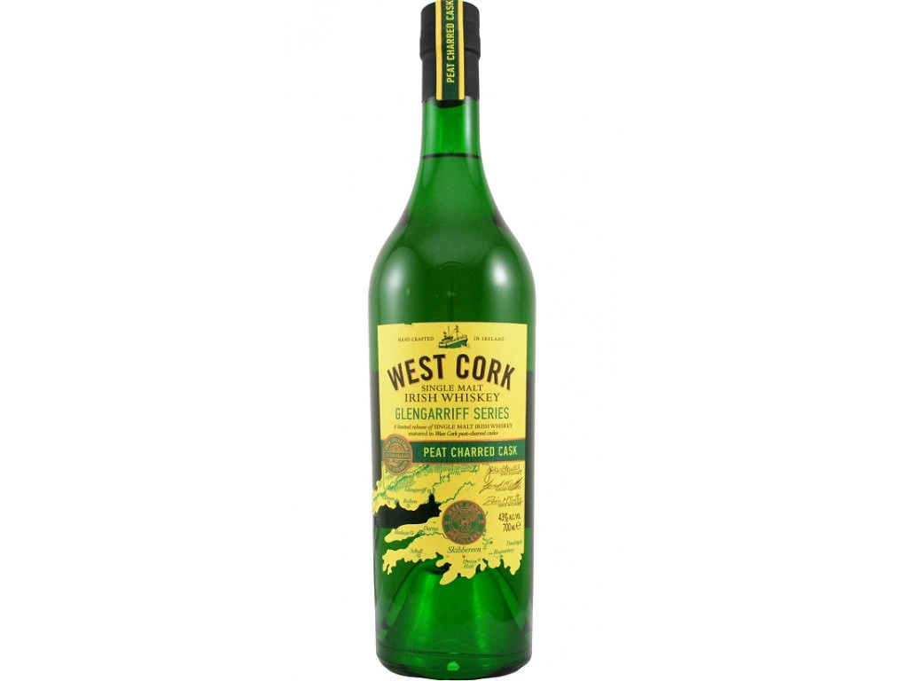 West Cork Peat Charred Cask 43% 0,7 l