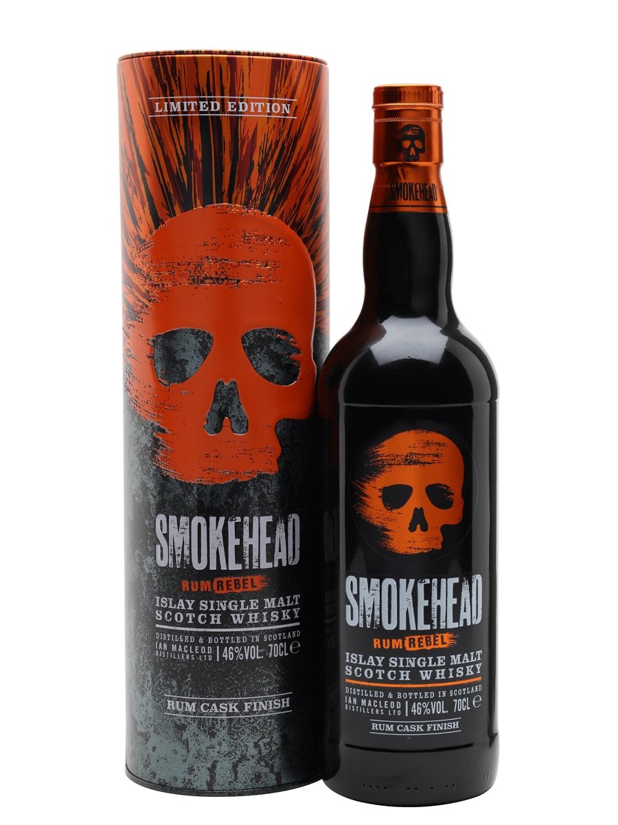 Rum Smokehead Rebel, 0,7l 46%