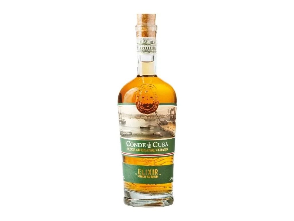 Conde de Cuba 7y Elixir Cubano 32% 0.7l
