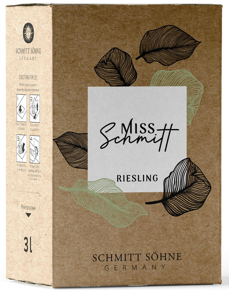 Miss Schmitt Riesling Trocken BiB 10,5% 3L Schmitt Sohne