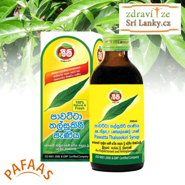 Pawatta Talsookiri Sirup 200 ml Beam minimální trvanlivost do 28/7/24