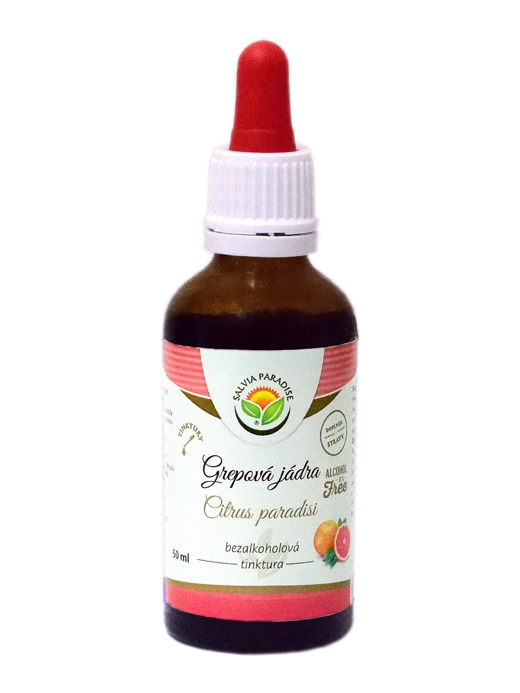 Salvia Paradise Grepová jádra - Citrus paradisi AF tinktura 50 ml