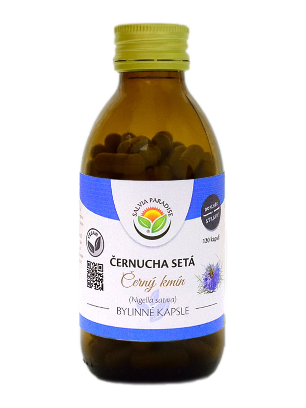 Černucha setá - černý kmín kapsle 120 ks Salvia Paradise