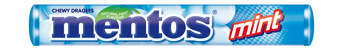 Mentos Mint žvýkací mátové bonbóny 38g