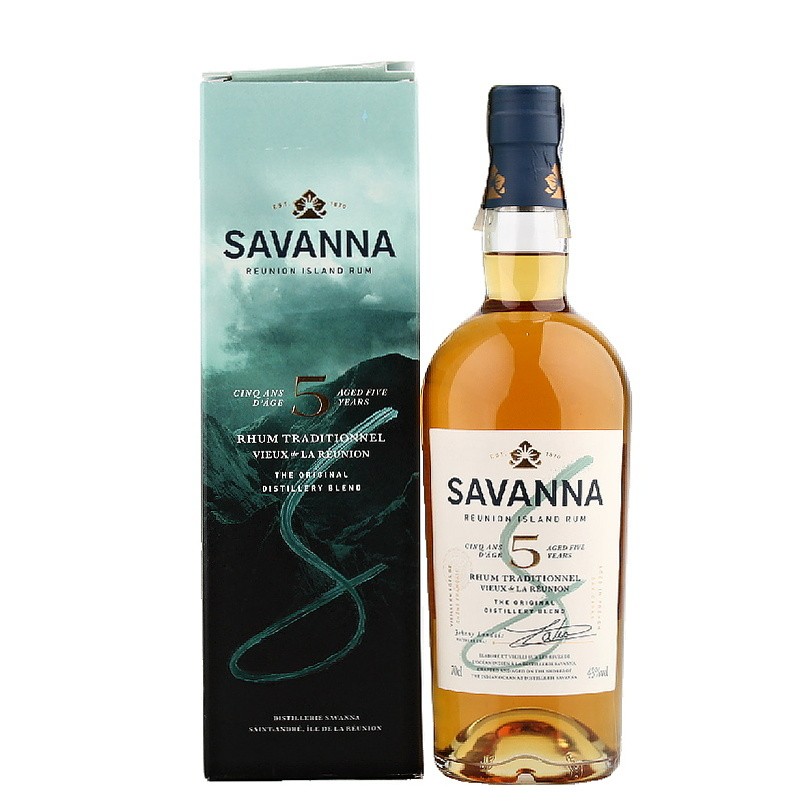 Rum Savanna 5y 43% 0,7l (karton)