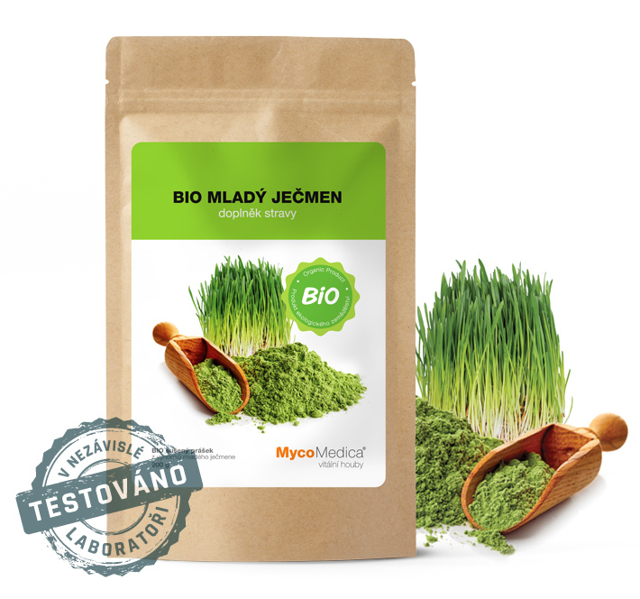 Prášek BIO Mladý ječmen 100g Mycomedica