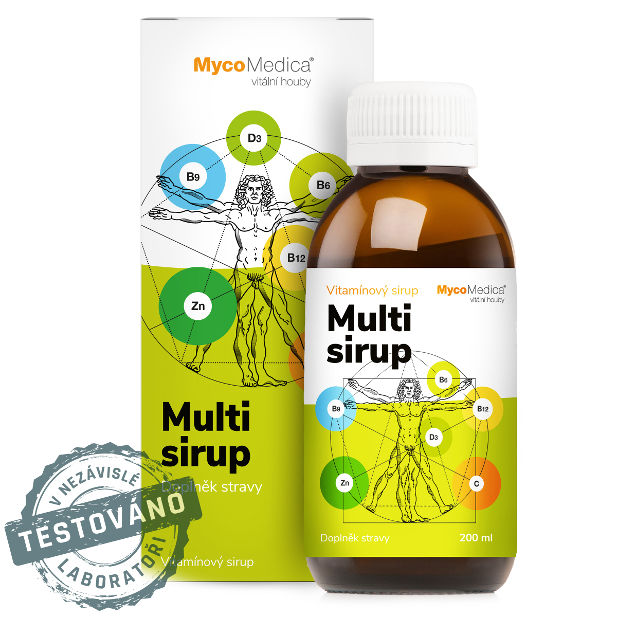 Doplněk stravy MycoBaby sirup 200ml Mycomedica