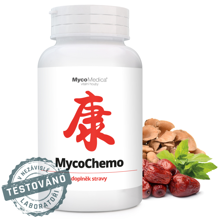 Doplněk stravy MycoChemo 180 kapslí 63g Mycomedica