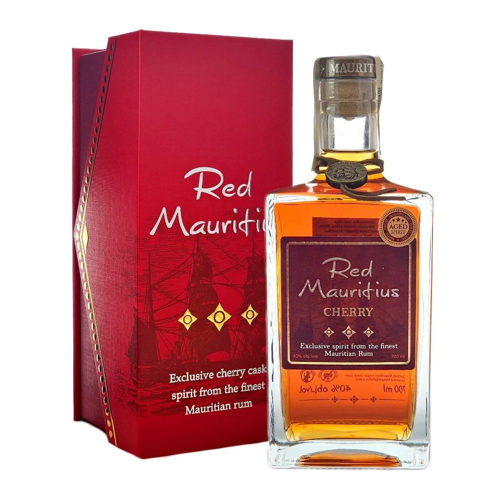 Blue mauritius Red Mauritius Cherry 40% 0,7l (luxusní krabička)