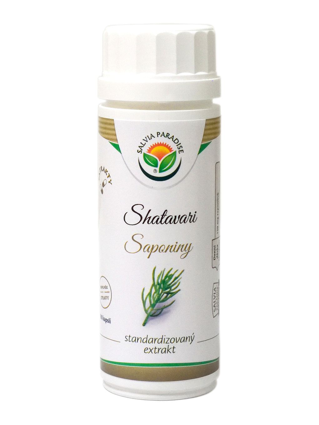 Šatavari - shatavari standardizovaný extrakt kapsle 90 ks Salvia Paradise