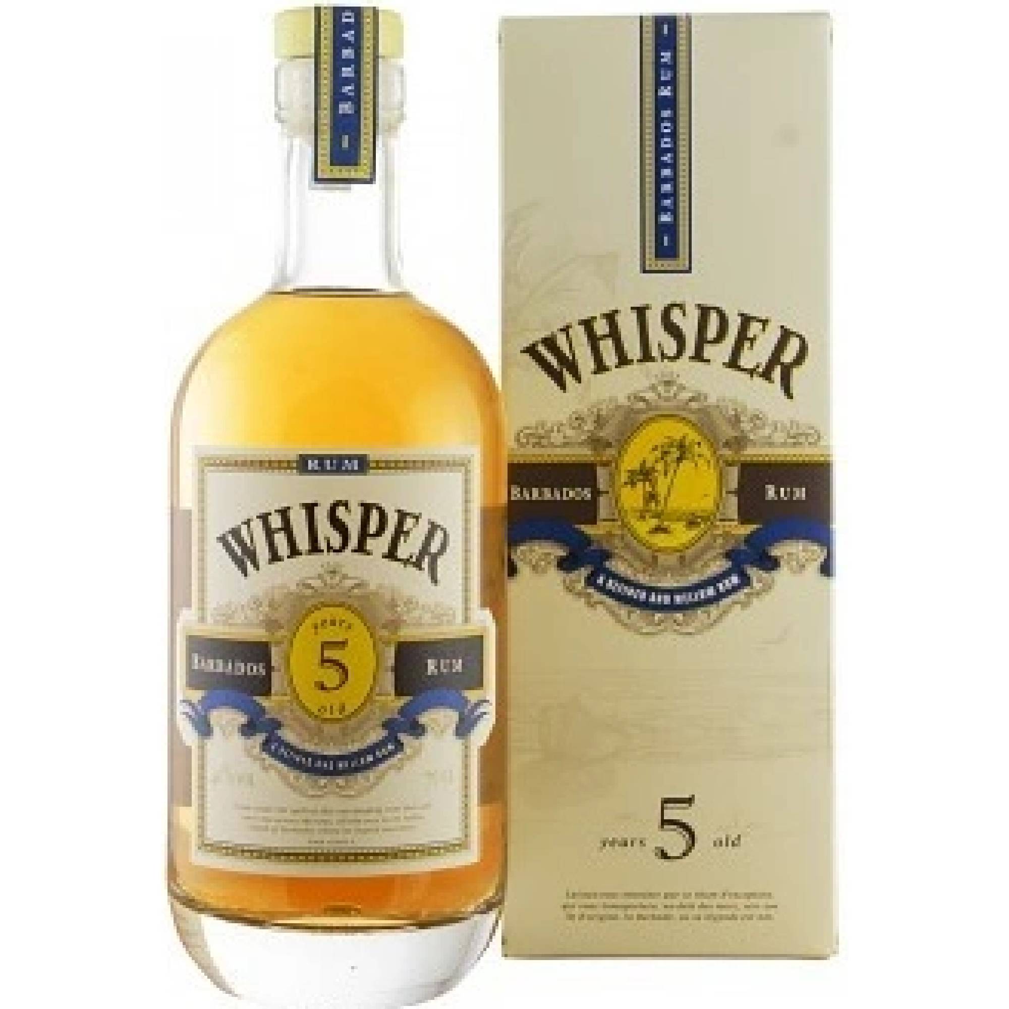 Whisper 5yo 40% 0,7l (karton)