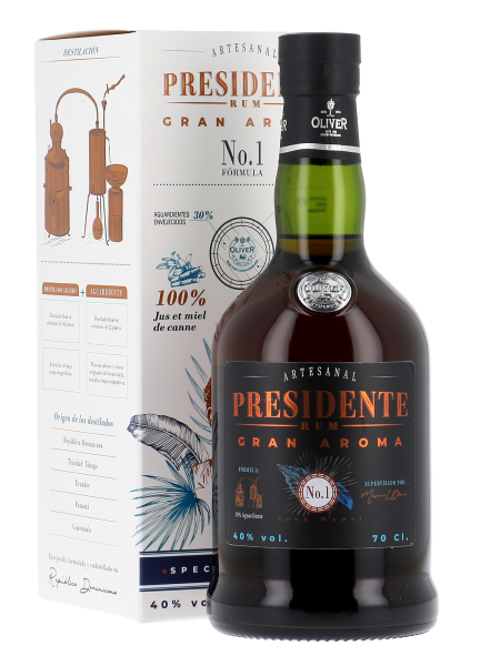 Presidente Gran Aroma 40% 0,7l