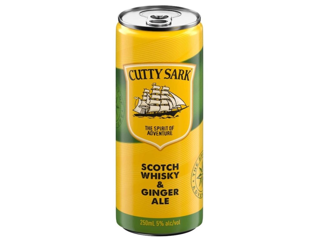 Cutty Sark Ginger Ale, 5%, 250ml