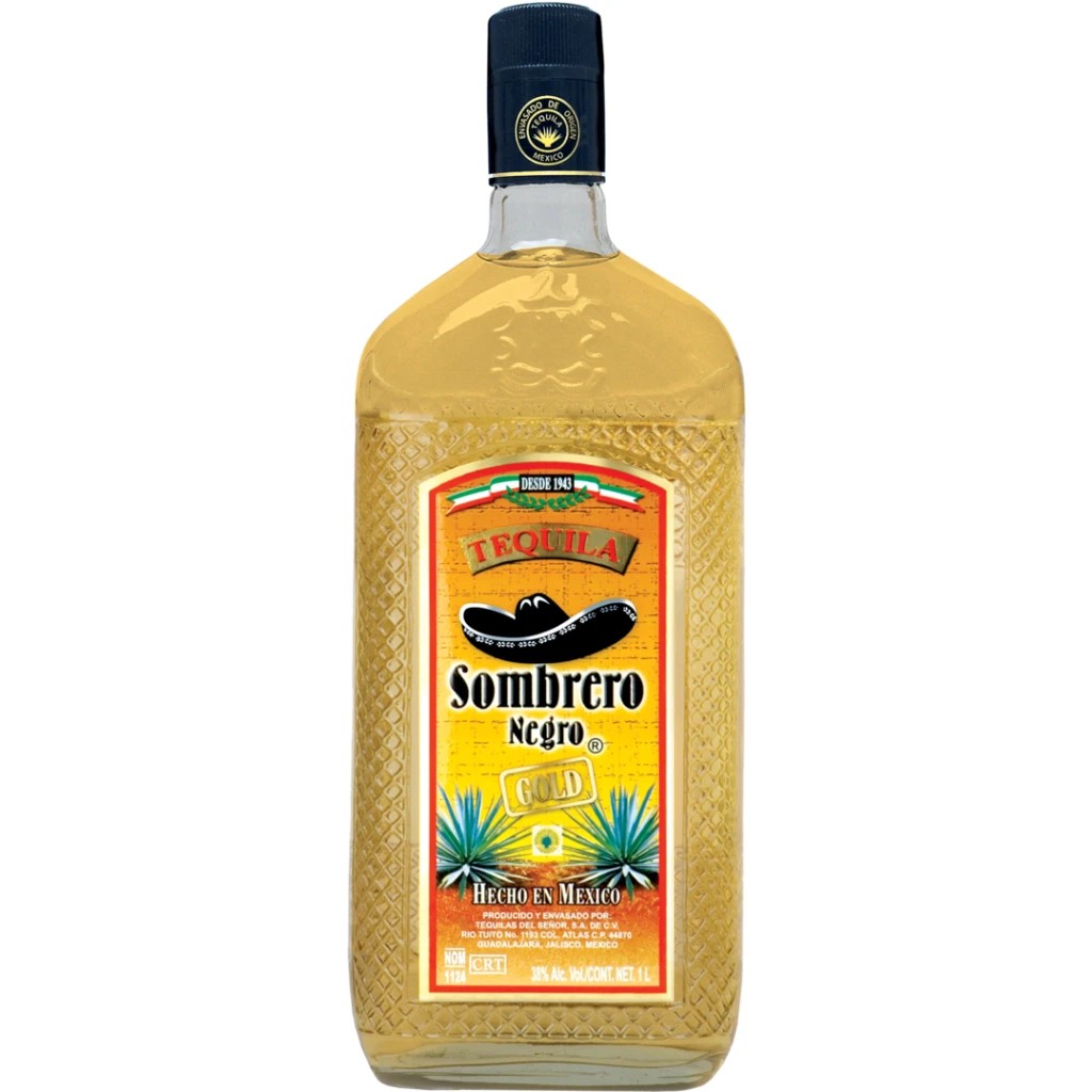 Sombrero Negro Gold 38% 1l (holá láhev)