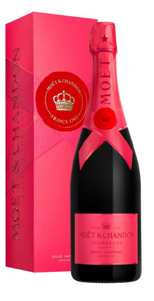 Moët & Chandon Rosé Impérial Holiday Edition 2025 0,75 l (karton)