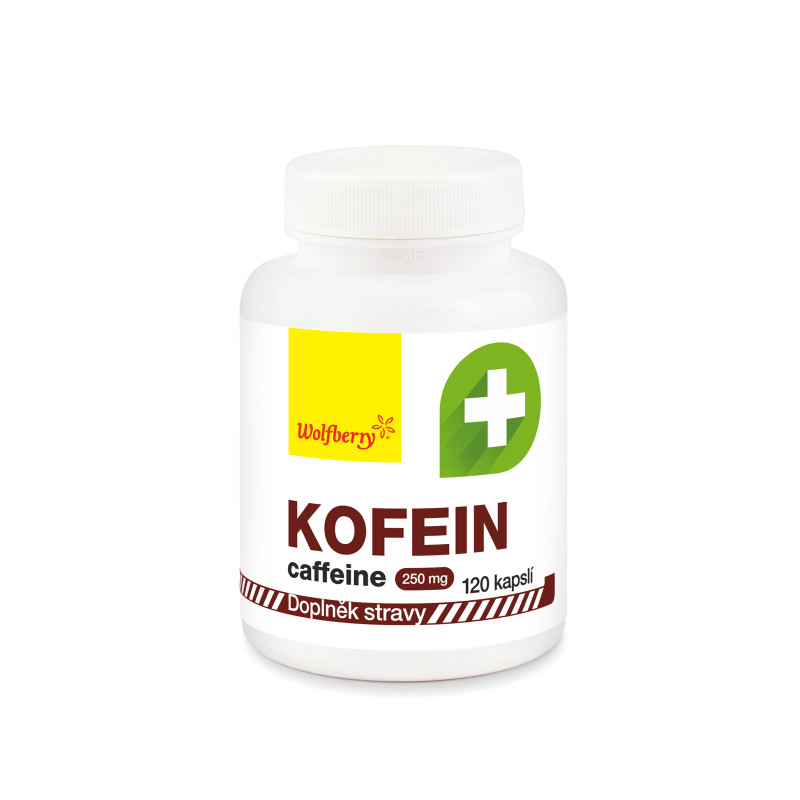 Kofein kapsle 120 ks Wolfberry