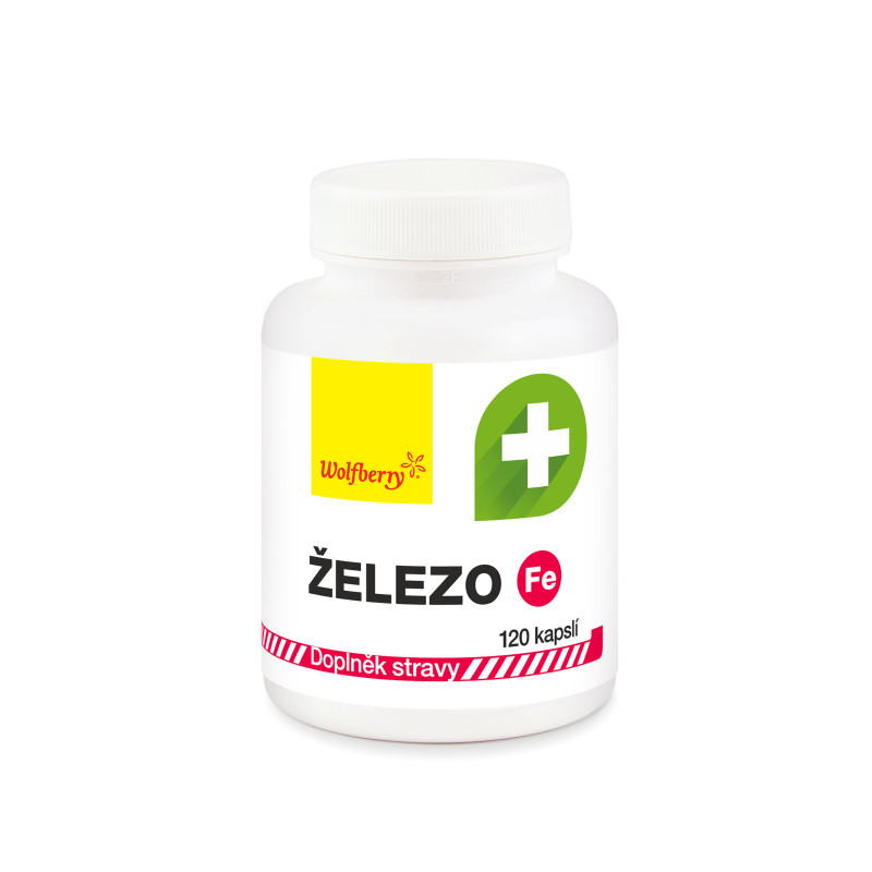 Železo kapsle 120 ks Wolfberry