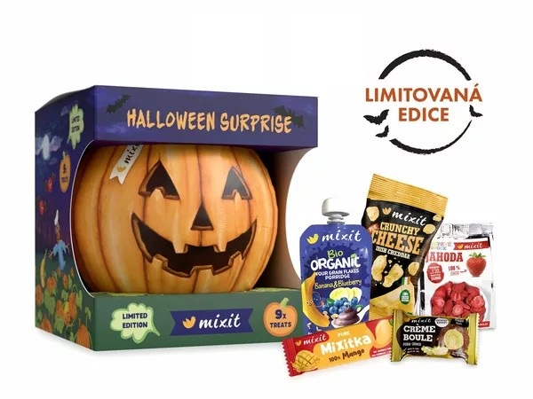 Mixit Halloweenská dýně plná dobrot 338g