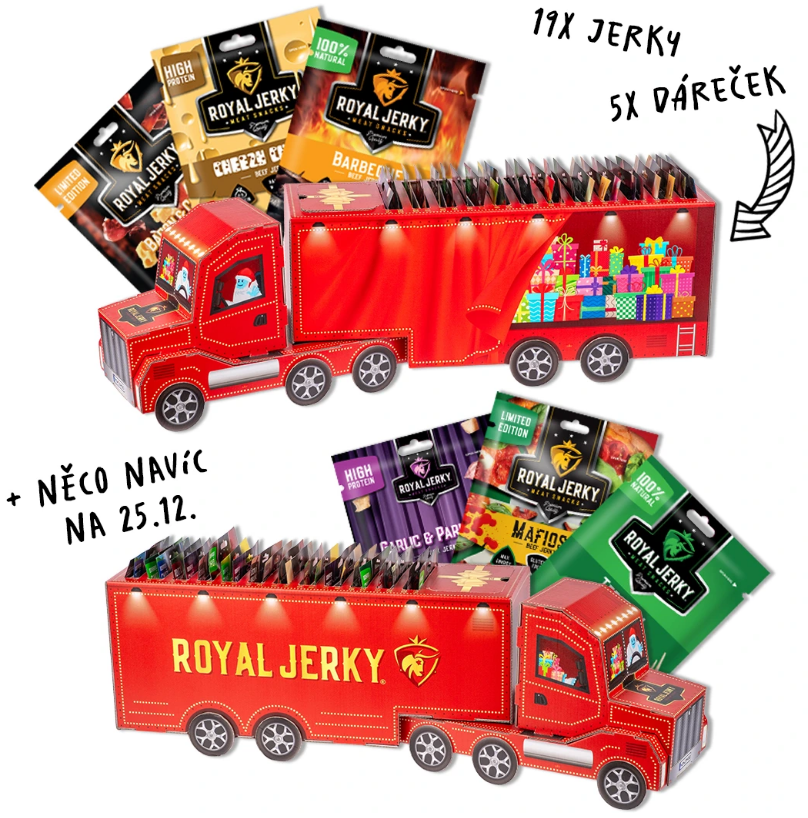 Royal Jerky Adventní kamion 2025 750g