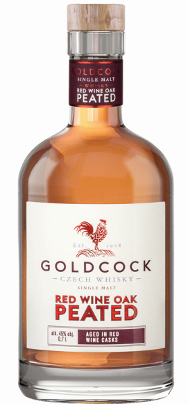 GOLDCOCK Peated Red Wine Oak 45% 0,7l