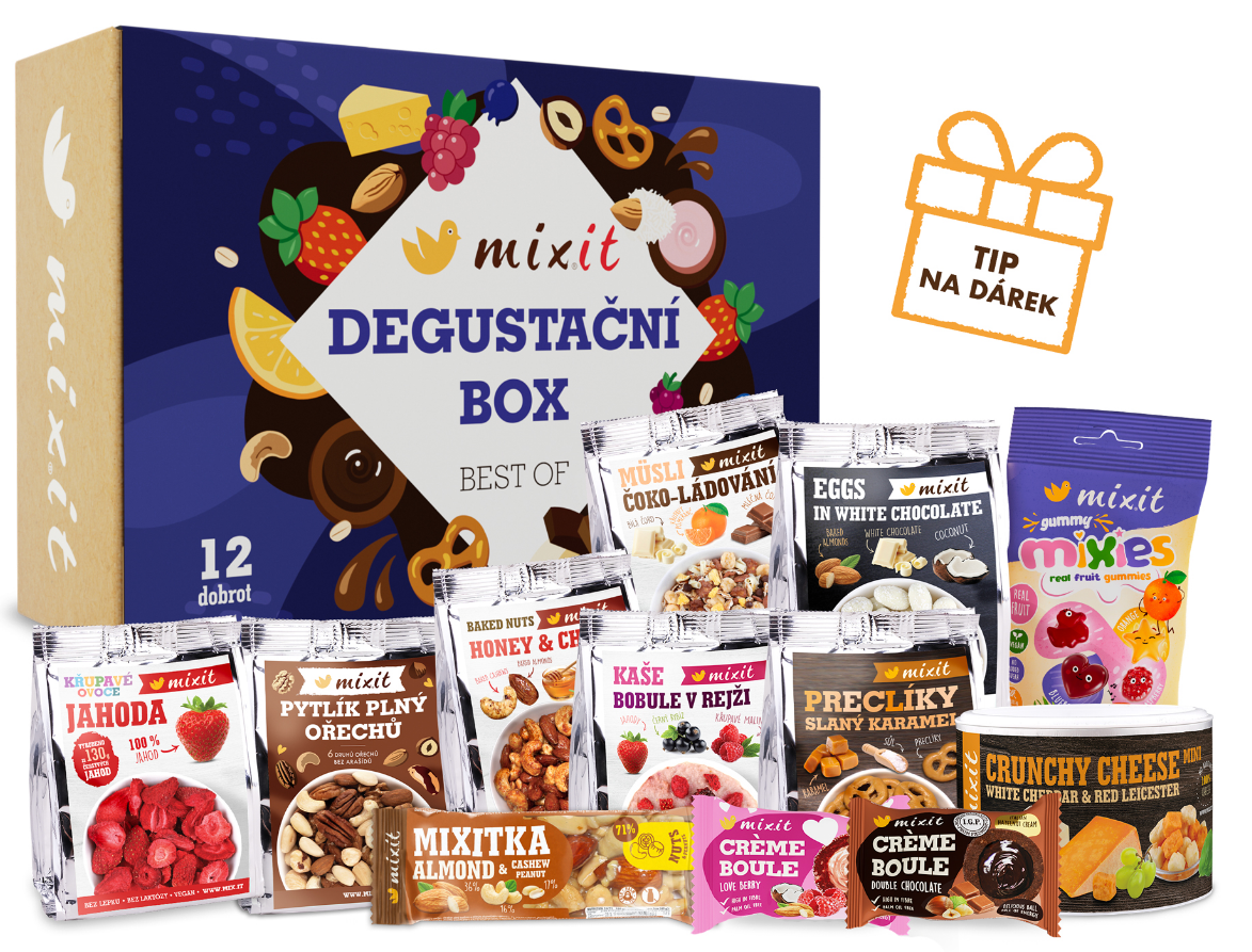 Mixit Degustační box Vánoce 2025 To nejlepší z Mixit 678g