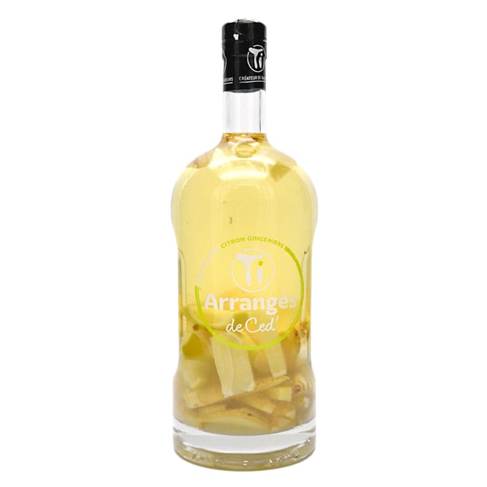 Ti Arrangés de Ceď Lemon Ginger GWAMARÉ 32% 1,5l (holá láhev)