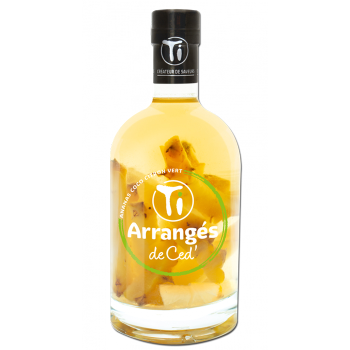 Ti Arrangés de Ceď Pineapple Lime Coco 32% 0,7l (holá láhev)