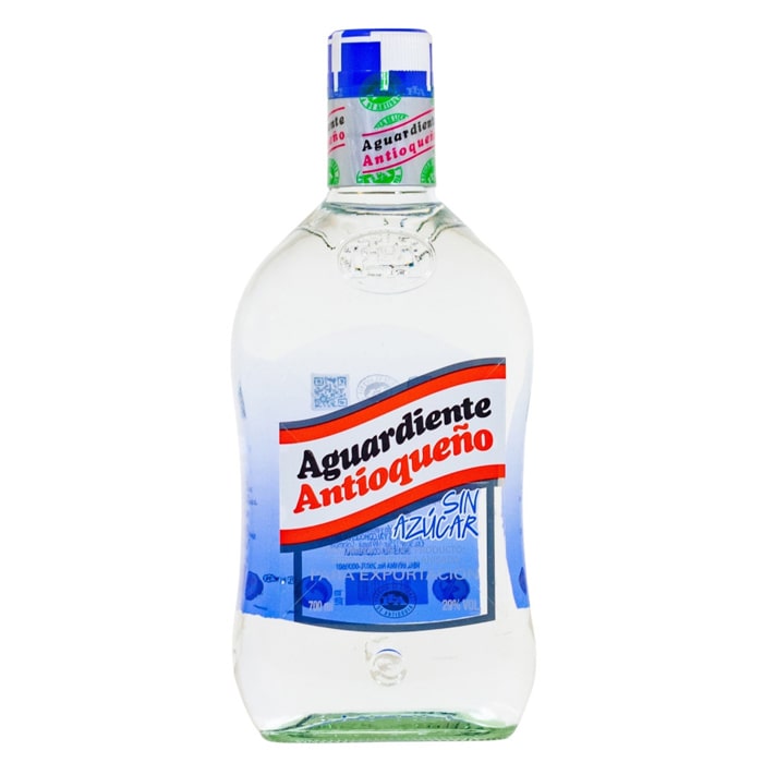 Aguardiente Antioqueno Sin Azúcar 29% 0,7l (holá láhev)