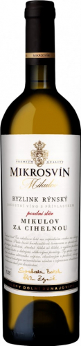 Mikrosvín Mikulov Ryzlink rýnský pozdní sběr 2023 12% 0,75l