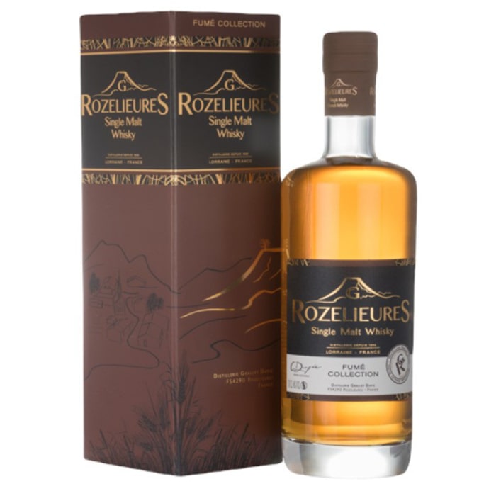 Whisky Rozelieures Fumé Collection 46% 0,7l (karton)