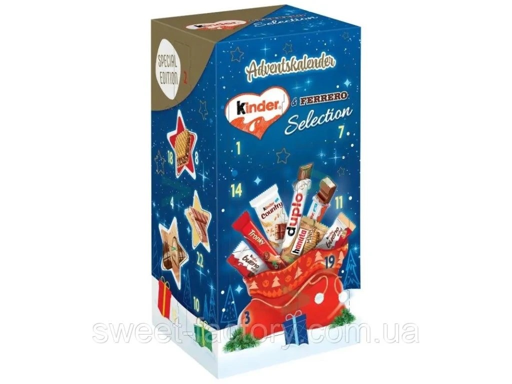 Kinder Ferrero Adventní kalendář 295g