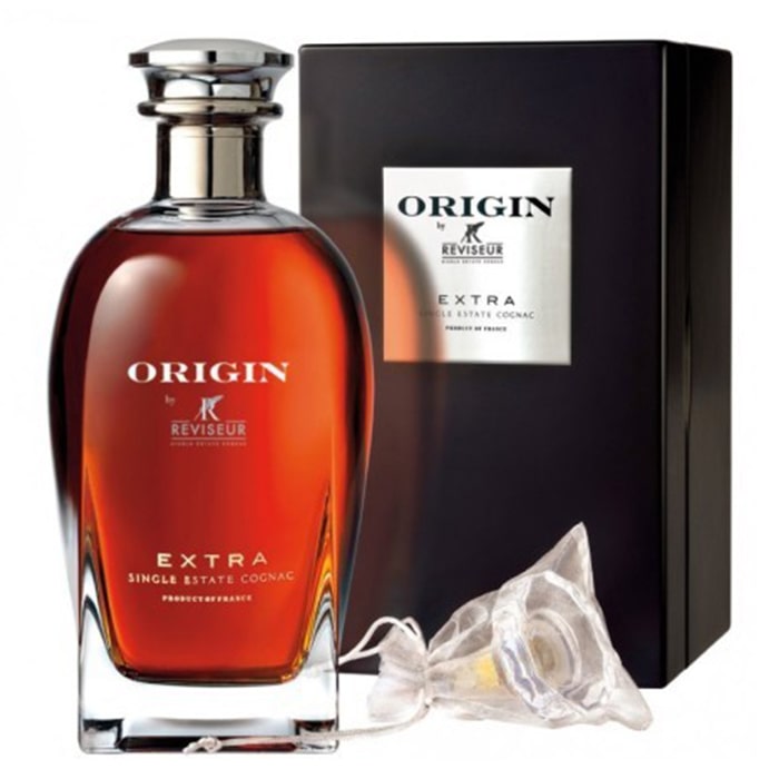 Cognac Reviseur Origin Single Estate 40% 0,7 l (dárková kazeta)