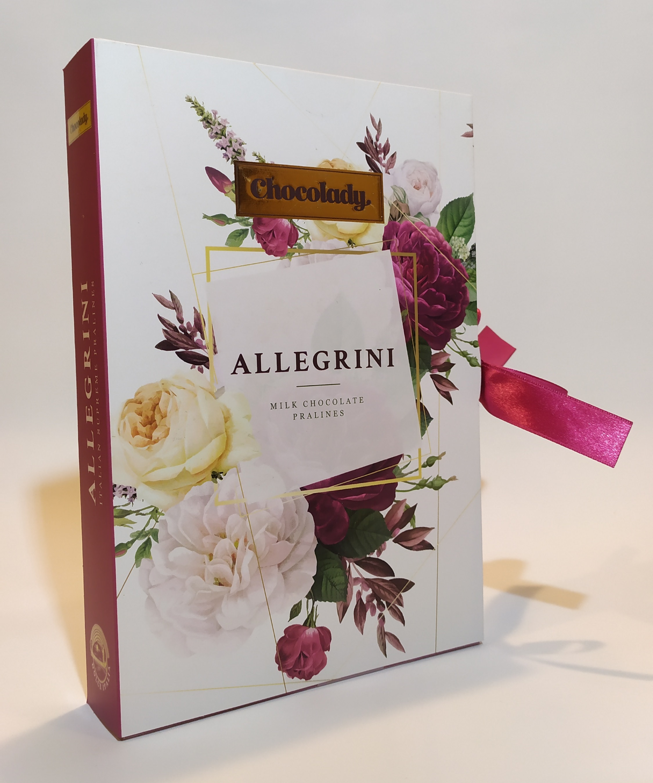 CHOCOLADY Allegrini kniha vínová VINTAGE - mix čokoládových pralinek 150g