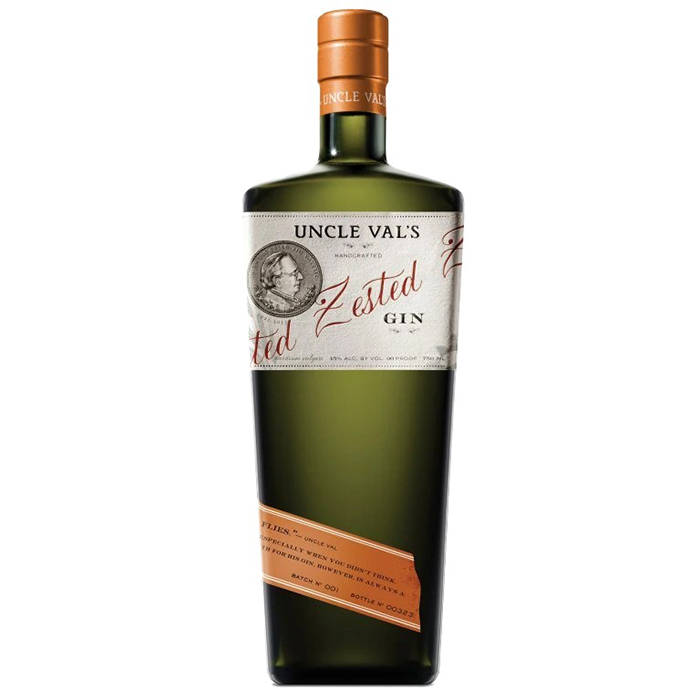 Gin Uncle Val´s Zested 45% 0,7 l (holá láhev)