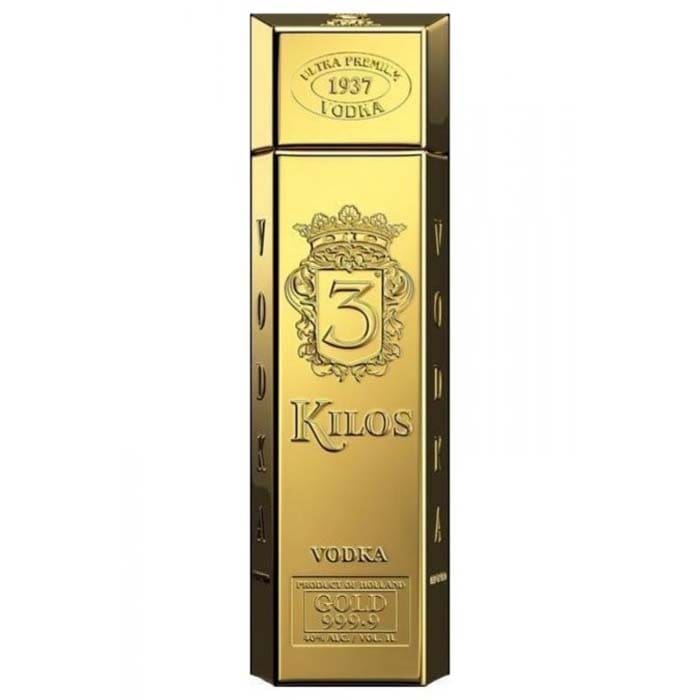 3 Kilos Gold Vodka 1 l