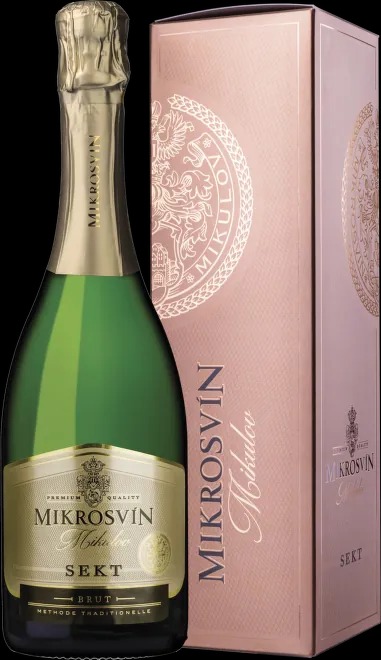 Mikrosvín sekt 2019 0,75l (dárkový box)