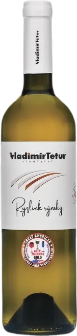 Ryzlink rýnský pozdní sběr (polosuché) 2021 0,75l Vinařství Tetur
