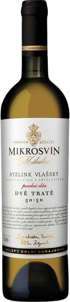 Ryzlink vlašský, pozdní sběr, 