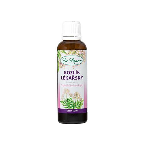 Dr. Popov Kozlík lékařský bylinné kapky 50 ml